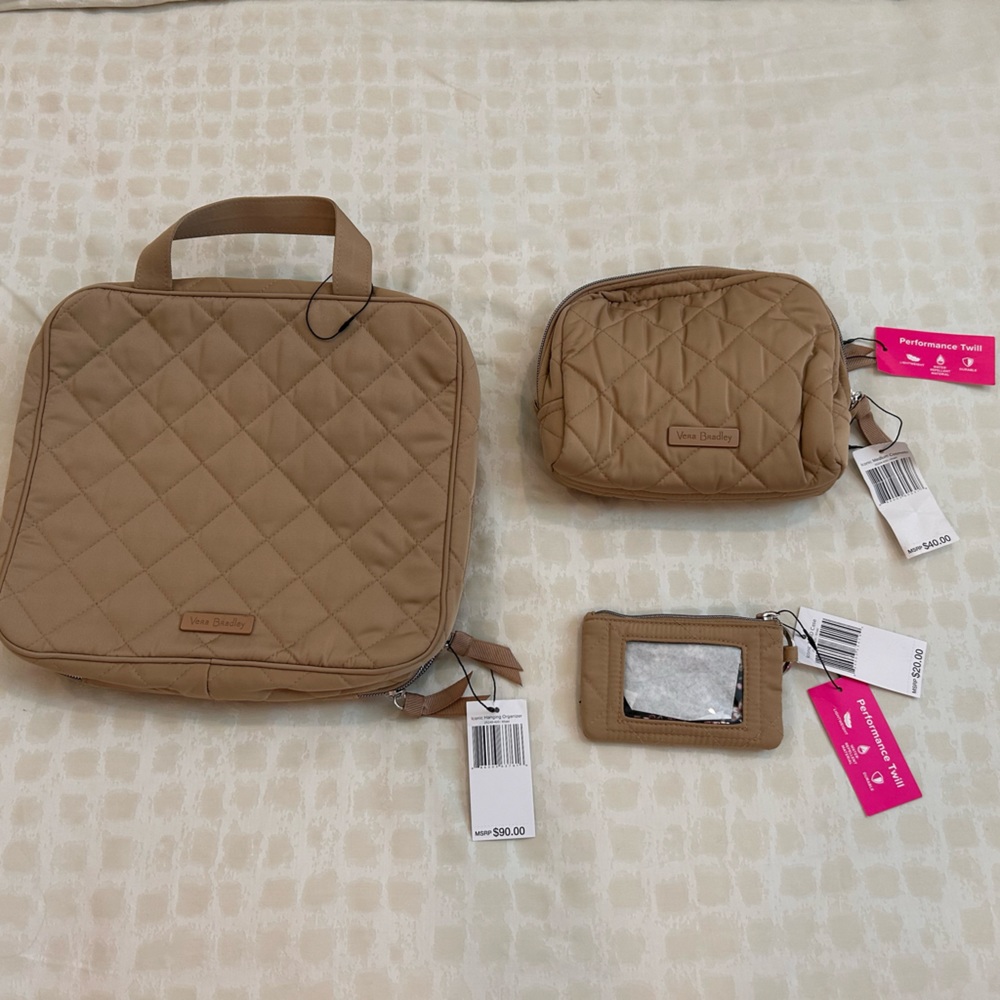 3piece VeraBradley set.